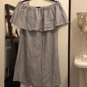 Jcrew off shoulder dress